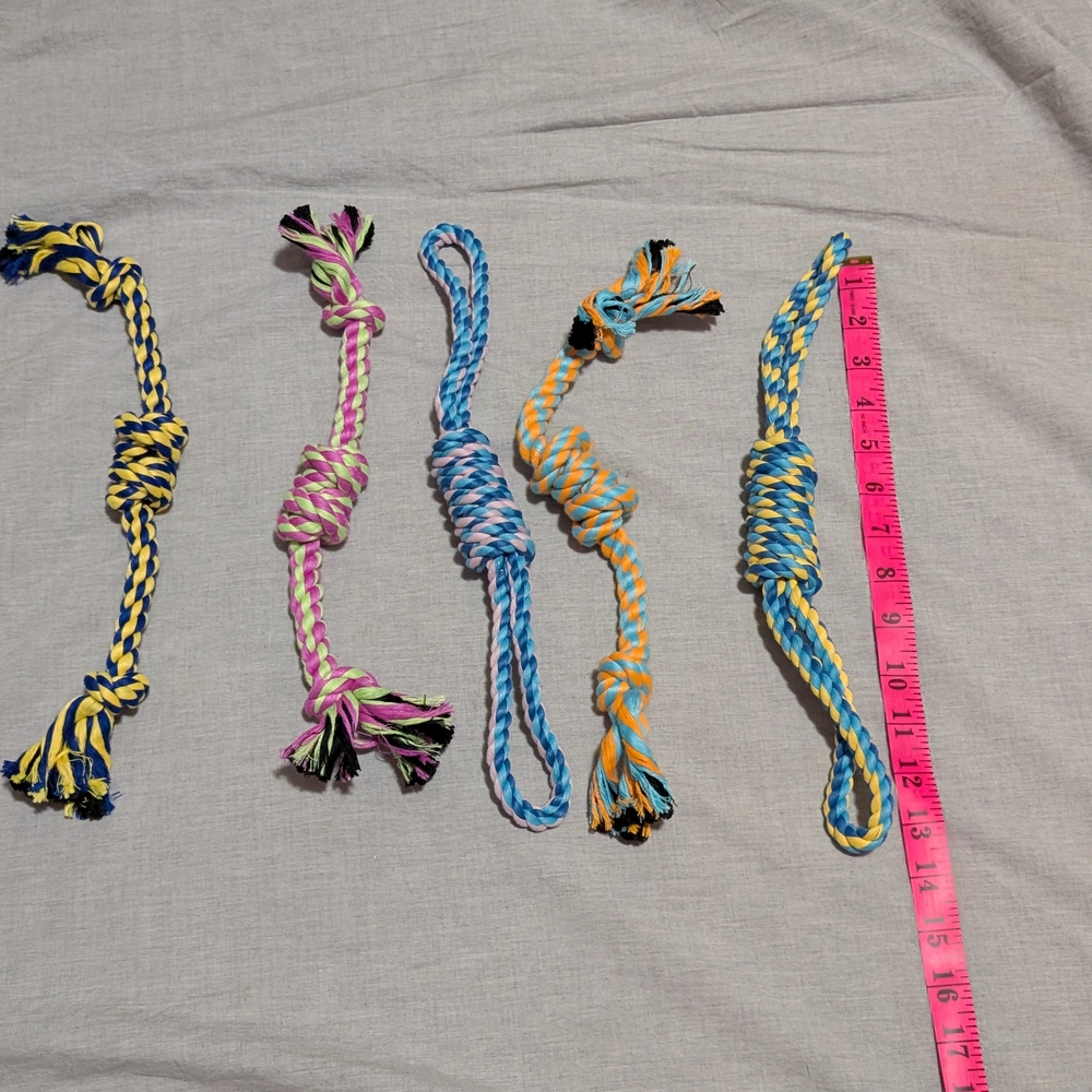 Vibrant Rope Dog Toy Collection - Picture 2 of 4